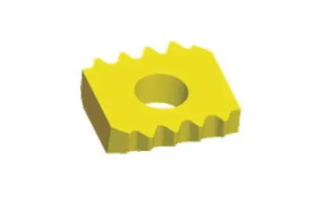 Резьбовая твердосплавная сменная пластина S15ER2.0ISO6T