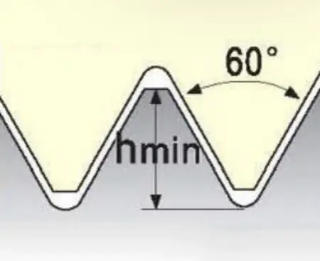 Резьбовая твердосплавная сменная пластина 16ER/L 9NPS
