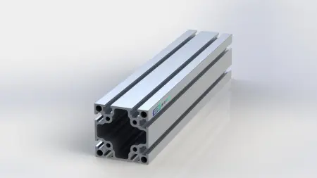 6060-6G Алюминиевый конструкционный профиль анодированный