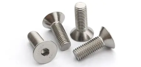 Винт потайной с внутренним шестигранником М6х20, ALF-PS6-20