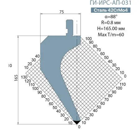 Пуансон Promecam-Amada ГИ-ИРС-AП-031