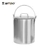 Ведро с крышкой нержавеющее ST8607-1002