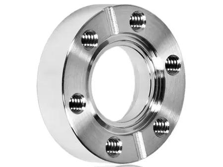 Фланец под сварку CF150 с резьбовыми отверстиями под болты (нержавеющая сталь)