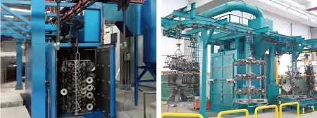 S-385 Проходная дробеметная установка подвесного типа