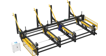 Цепная система подачи трубных заготовок