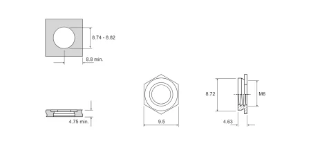 F-M6-5 сталь оцинкованная