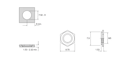 F-M5-1 сталь оцинкованная