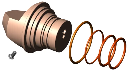 JP-5000 Задняя часть горелки в сборе_схема