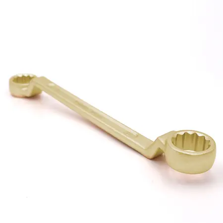 Ключ накидной коленчатый двусторонний искробезопасный AL151-1011