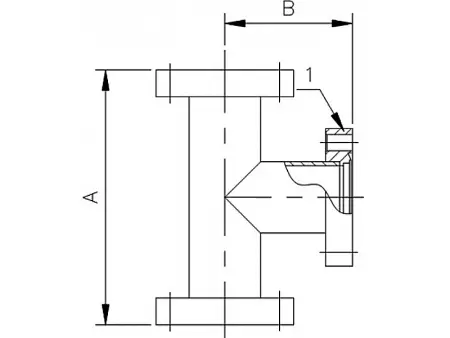 Тройник CF35R