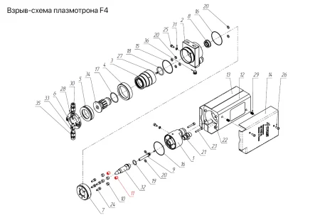 IRS-100025 Втулка изолятора резьбовая (2 шт.)