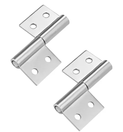 Петля алюминиевая разъемная М6 для алюминиевых профилей, серия 4545, распашная, ALF-L4545-S