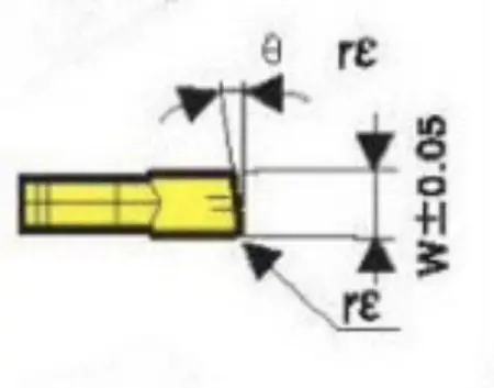 Твердосплавная сменная пластина TK R/L-3