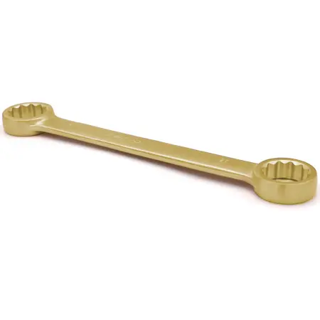 Двухсторонний прямой накидной искробезопасный ключ DIN 837 AL153A-1417