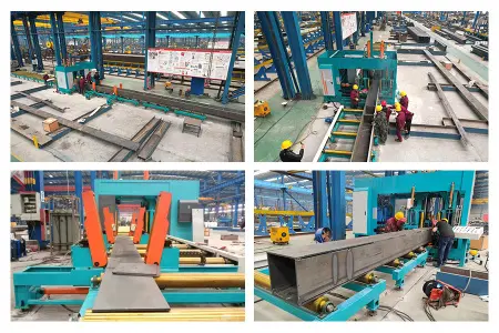 Станок для сборки коробчатых балок