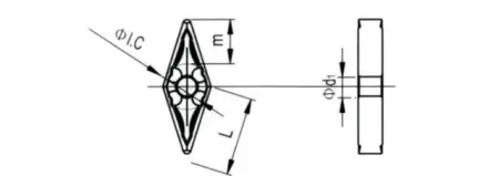 Твердосплавная токарная пластина VNMG-160404-LH