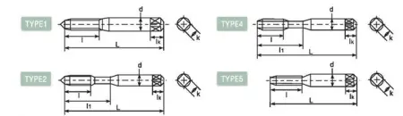Метчик твердосплавный DL10142854