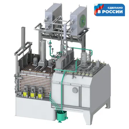 RTQF-27 Универсальная атмосферная печь с закалочным баком