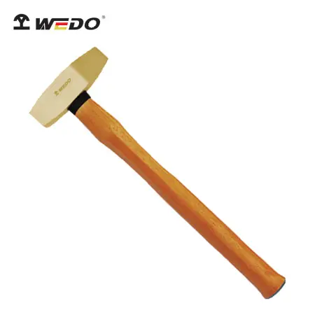 Молоток с деревянной рукояткой искробезопасный AL188A-1002