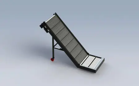 Пресс-конвейер для заусенцев. Серия IVT-A-A005