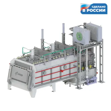 TQF-2-5 Универсальная атмосферная печь с закалочным баком