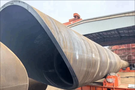 Станок для двухсторонней резки труб для морской промышленности