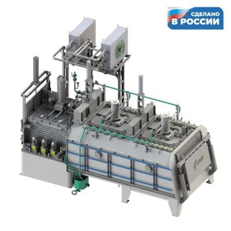 TQF-2-25 Универсальная атмосферная печь с закалочным баком