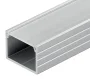 Алюминиевый зажимной защитный профиль анодированный, серия 4080, ALF-PP-4080E