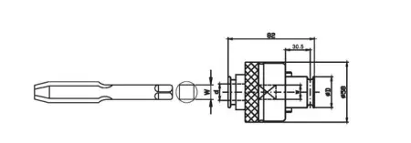 Цанговый патрон G12-M6-8