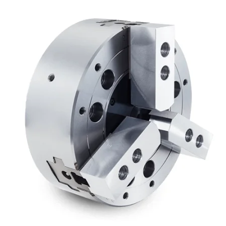 TF-N8-3K5 Гидравлический трехкулачковый токарный патрон без проходного отверстия