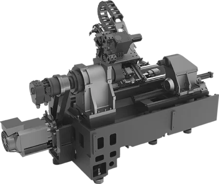 Токарный станок с наклонной станиной с ЧПУ IRT-iT 35L