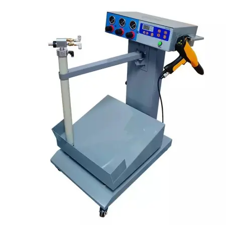 Установка для напыления порошковой краски с вибростолом CC-515-S