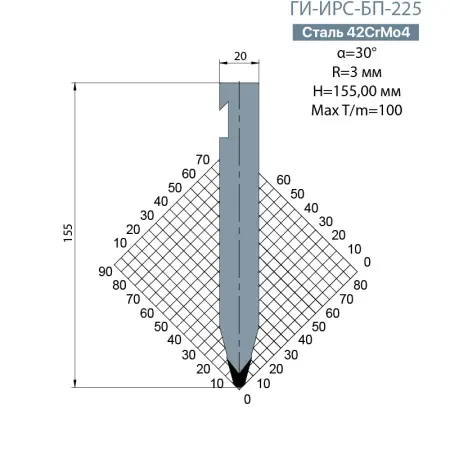 Пуансон BYSTRONIC ГИ-ИРС-БП-225
