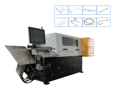 CB-3D-100-8A 3D-Станок для гибки проволоки с ЧПУ