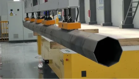 DM-P3-60 Прямоугольный магнитный захват портального робота для стальных труб и прутьев