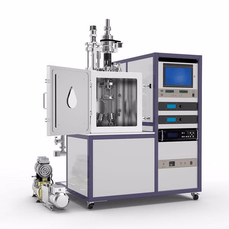 Трехмагнетронная комбинированная установка напыления (2DC/1RF) + 2 термических испарителя IRV-E001-022
