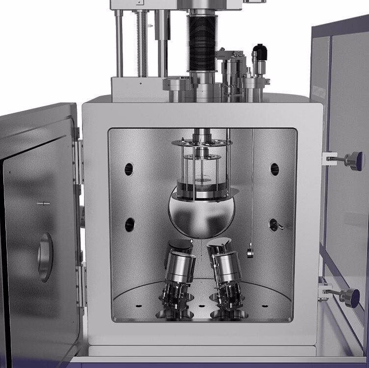 Возможность установить четвертый магнетрон в камере трехмагнетронной комбинированной установки напыления IRV-E001-022