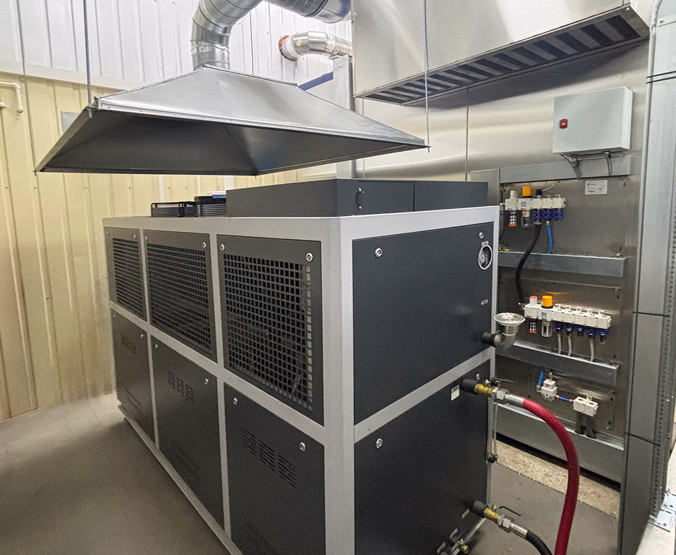 Система охлаждения плазмотрона комплекса плазменного напыления АП200