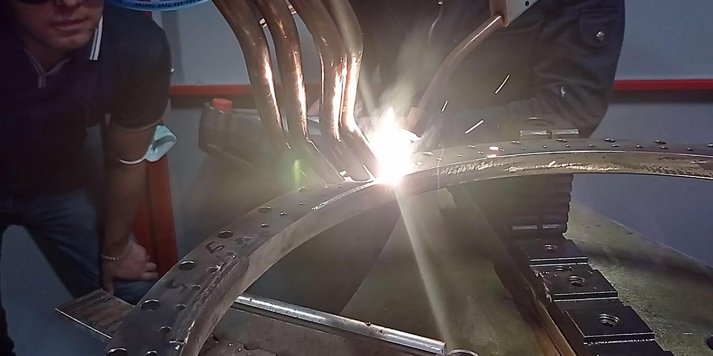 Отладка технологии в процессе лазерной сварки в комплексе пескоструйной обработки