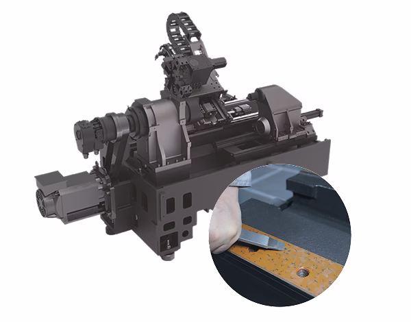 Станина токарного станка с ЧПУ IRT-iT 35L