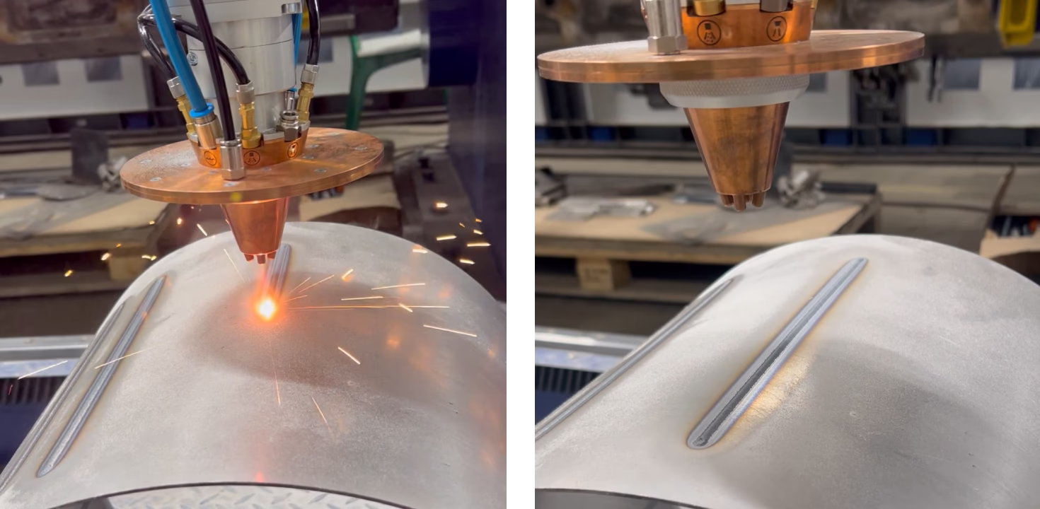 Технологический процесс наплавки на установке роботизированной лазерной наплавки iRS-SL-clad