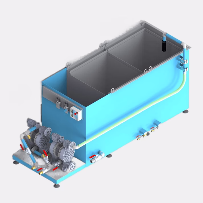 Система удаления шлама Роботизированного комплекса гидроабразивной резки