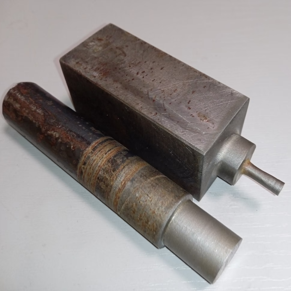 Образцы, полученные путём гидроабразивного точения в Роботизированном комплексе гидроабразивной резки