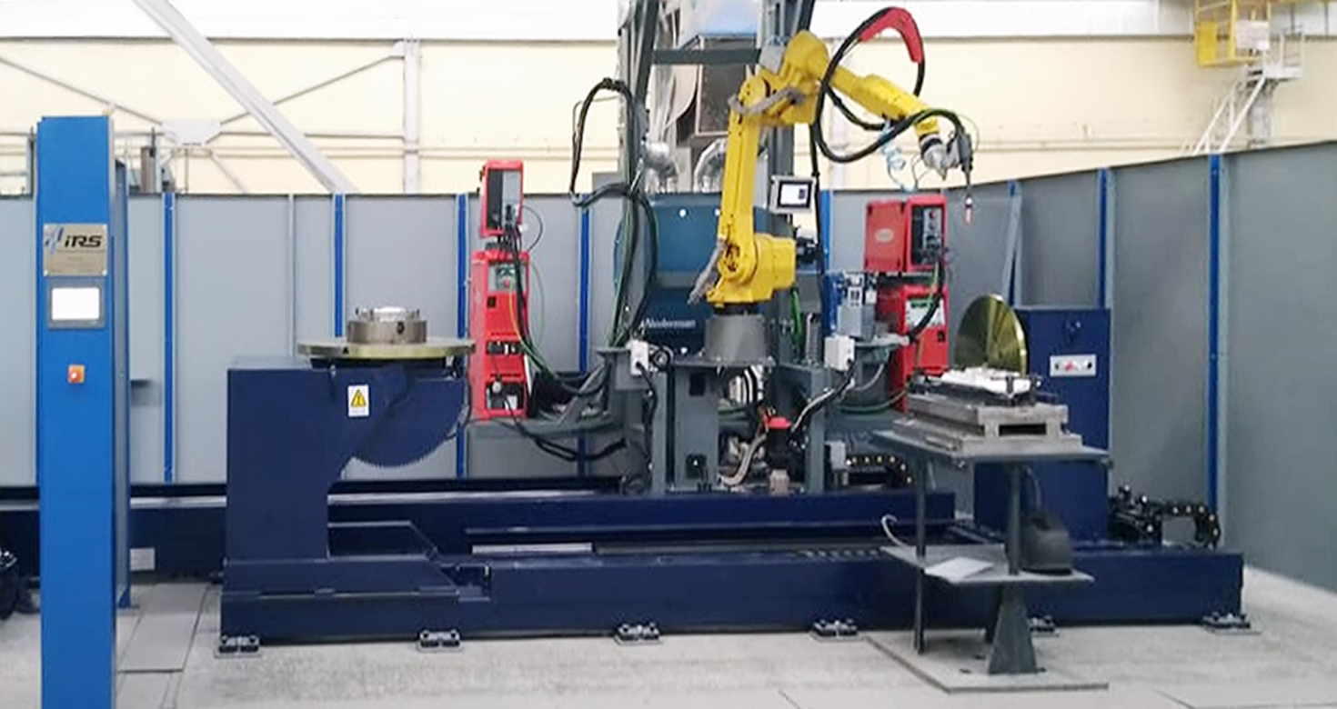 Общий вид Роботизированного комплекса ТИГ и МИГ/МАГ сварки