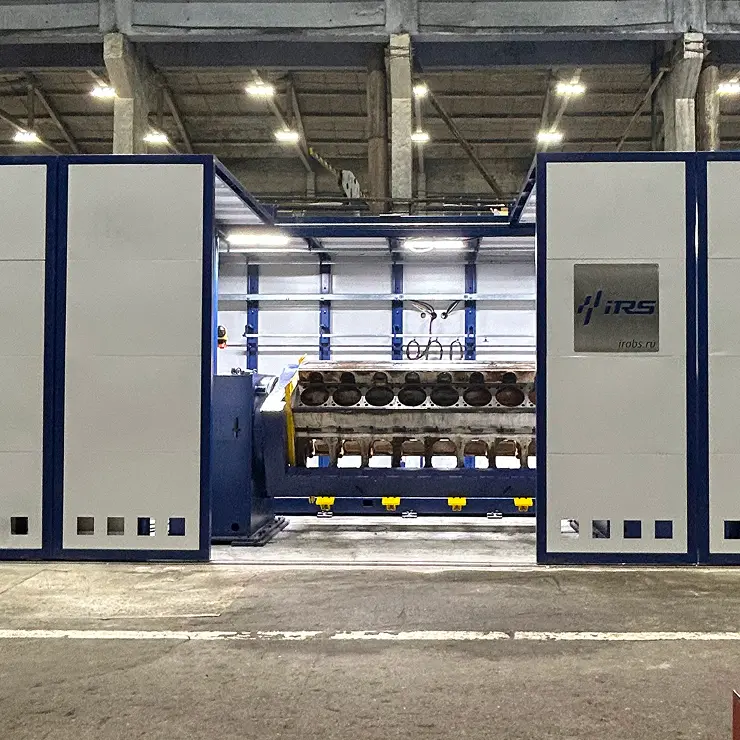 Двери лазерных защитных кабин