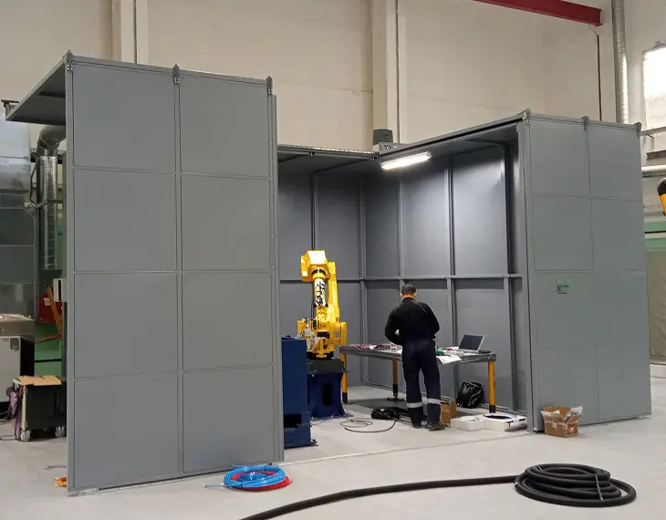 Комплексное решение слесарных и сварочных кабин для вашего производства