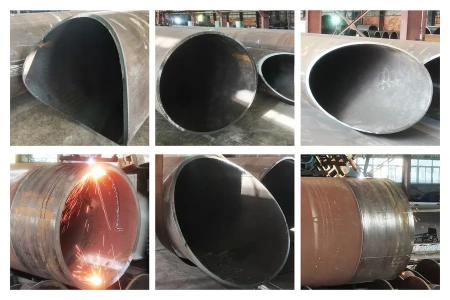 Станок для двухсторонней резки труб для морской промышленности