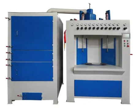 Автоматическая дробеструйная камера с поворотным столом DS-1010-P