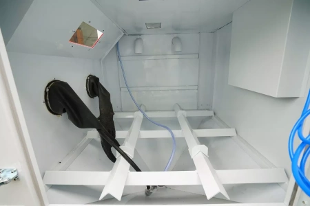 Дробеструйная камера с поворотным столом DS-12-1-T