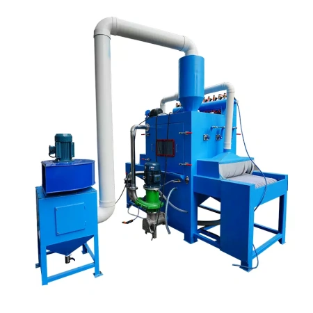 Автоматическая конвейерная система дробеструйной влажной очистки DS-32-12-ACW